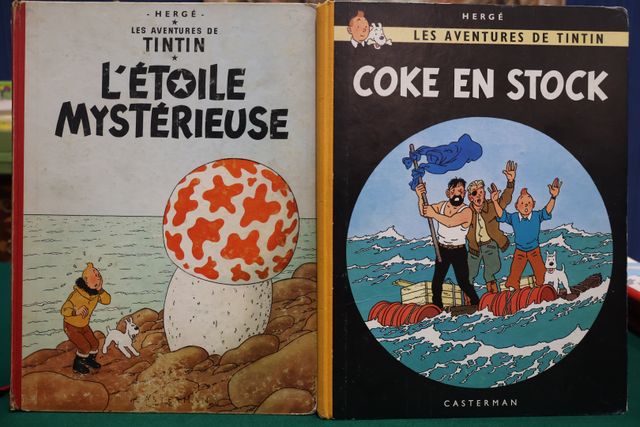 HERGE : « TINTIN, L’ILE MYSTERIEUSE » Ed CASTERMANN de 1947 ( tra...