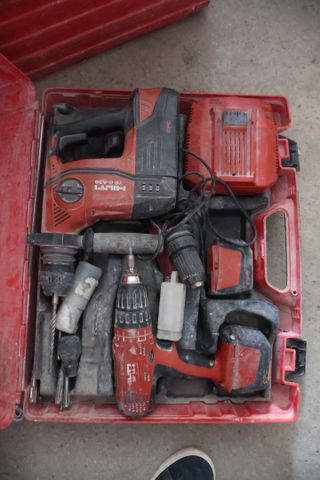 Coffret HILTI comprenant une visseuse SF14A et un perforateur TE6...