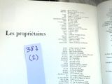 an open book with a list of french languages on it