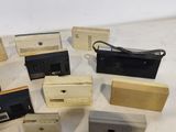 many different types of electronic devices sitting on a table