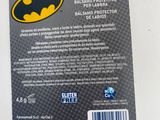 a close up of a card with a batman logo on it