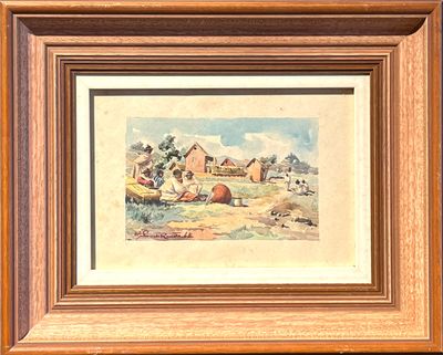 Gilbert RAKOTO (XIX-XXe), école malgache.