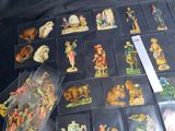 a lot of figurines that are on the table