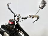 a close up of the handlebars of a motorcycle