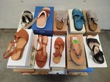 plusieurs paires de chaussures posées sur une table