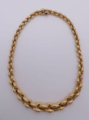 CAPLAIN Paris. Collier en or jaune 750. - Photo 1