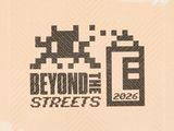 the logo for beyond streets is shown on a piece of paper