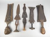 several different types of tools are displayed on a white surface