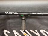 a close up of the handle of a bicycle