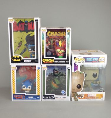 a lot of different toys that are in the box