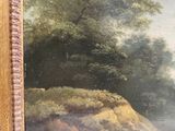 a picture of a painting on the wall of a room