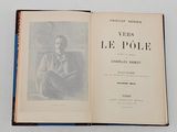a book with a picture of a man sitting in a chair