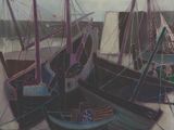 de nombreux bateaux amarrés les uns à côté des autres