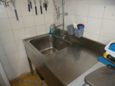 1 PLONGE en inox à 1 bac avec douchette - Photo 1