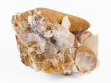 crystal cluster on a white background with a white background