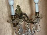 a wall light that is attached to a wall