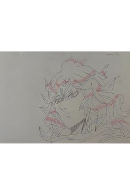 an image of a drawing of a girl with long hair