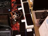 many laptops that are sitting on a table