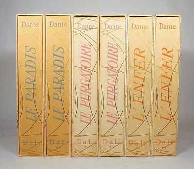 DANTE - DALI. LA DIVINE COMEDIE. L'ENFER - LE PURGATOIRE - LE PARADIS.