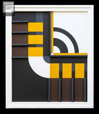 PHILIPPE GARNIER DE LA BAUDINIERE (XXIe), "Oslo", relief pol…