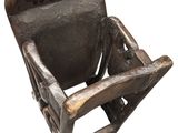 an image of a wooden chair on a white background with a white background