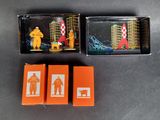 a box with a picture of a man and a robot in it