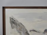 a picture of a painting on the wall of a room