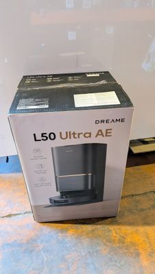 emballage d'une machine à café L50 Ultra AE posée par terre