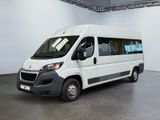 a picture of a white van parked in a garage
