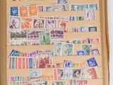 a picture of a collection of stamps on a piece of paper
