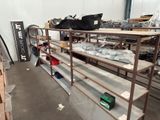 a room with a lot of items on the shelves