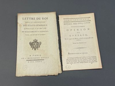2 documents révolutionnaires concernant le département du Lo…