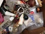 a box full of assorted items that are in it