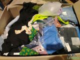 a box full of clothes and other items that are in it