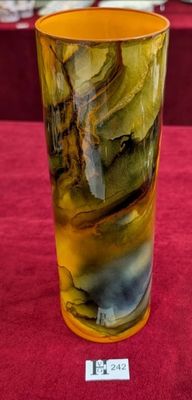 Vase en verre multicouches H. 28 cm - Diam.