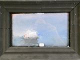 a picture of a picture of a ship in a window