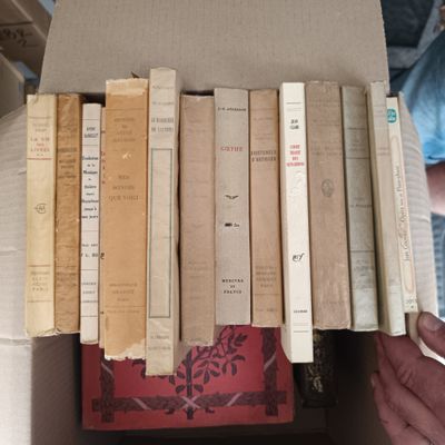 Livres brochés nrf et divers