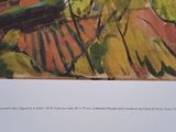 a picture of a painting on display in a museum