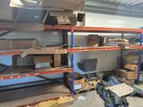 a room with a lot of boxes and boxes on the shelves