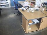 an image of a desk with a lot of papers on it