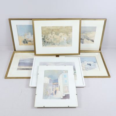 Louis WAGNER (1918-1981). Paysages.