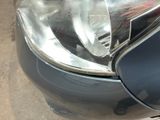 a close up view of a car ' s headlight and tail light