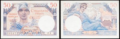 three different pictures of a woman on a bank note with a picture of a man