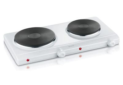 SEVERIN Plaque de cuisson électrique double 2 500 W, Plaque …