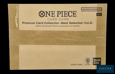 une boîte contenant un jeu de cartes « One Price » sur fond noir