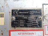 a close up of a sign on the side of a machine
