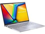 the asus vivobook laptop is open and ready to be used