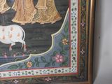 a picture of a painting on the wall of a room