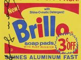 brillo soap bar with a price tag on the front of it
