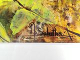 a picture of a painting with a name on it